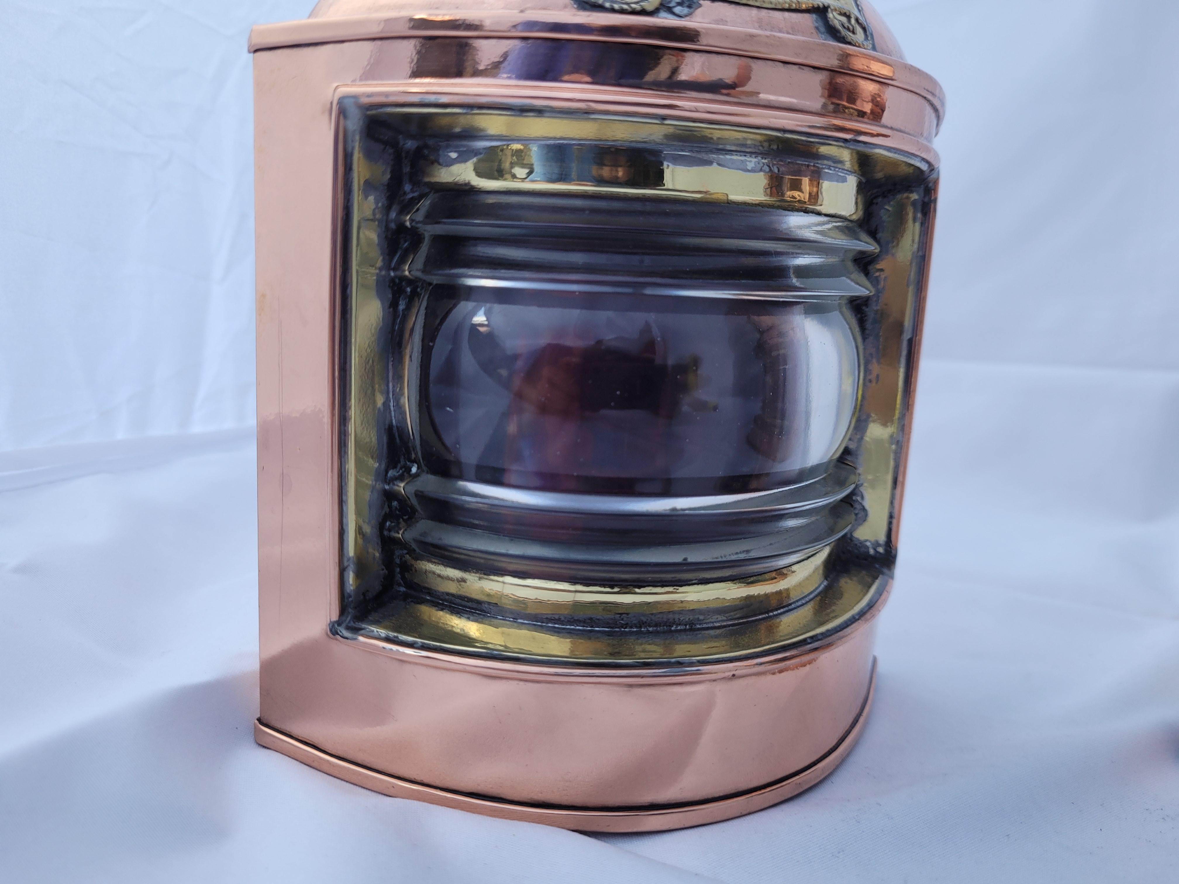 Port and Starboard Ship Lanterns For Sale 2