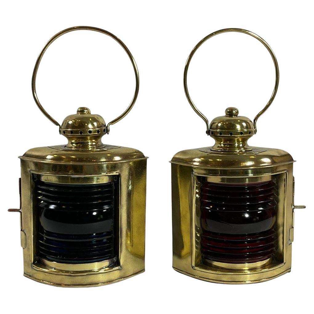 Port and Starboard Yacht Lanterns