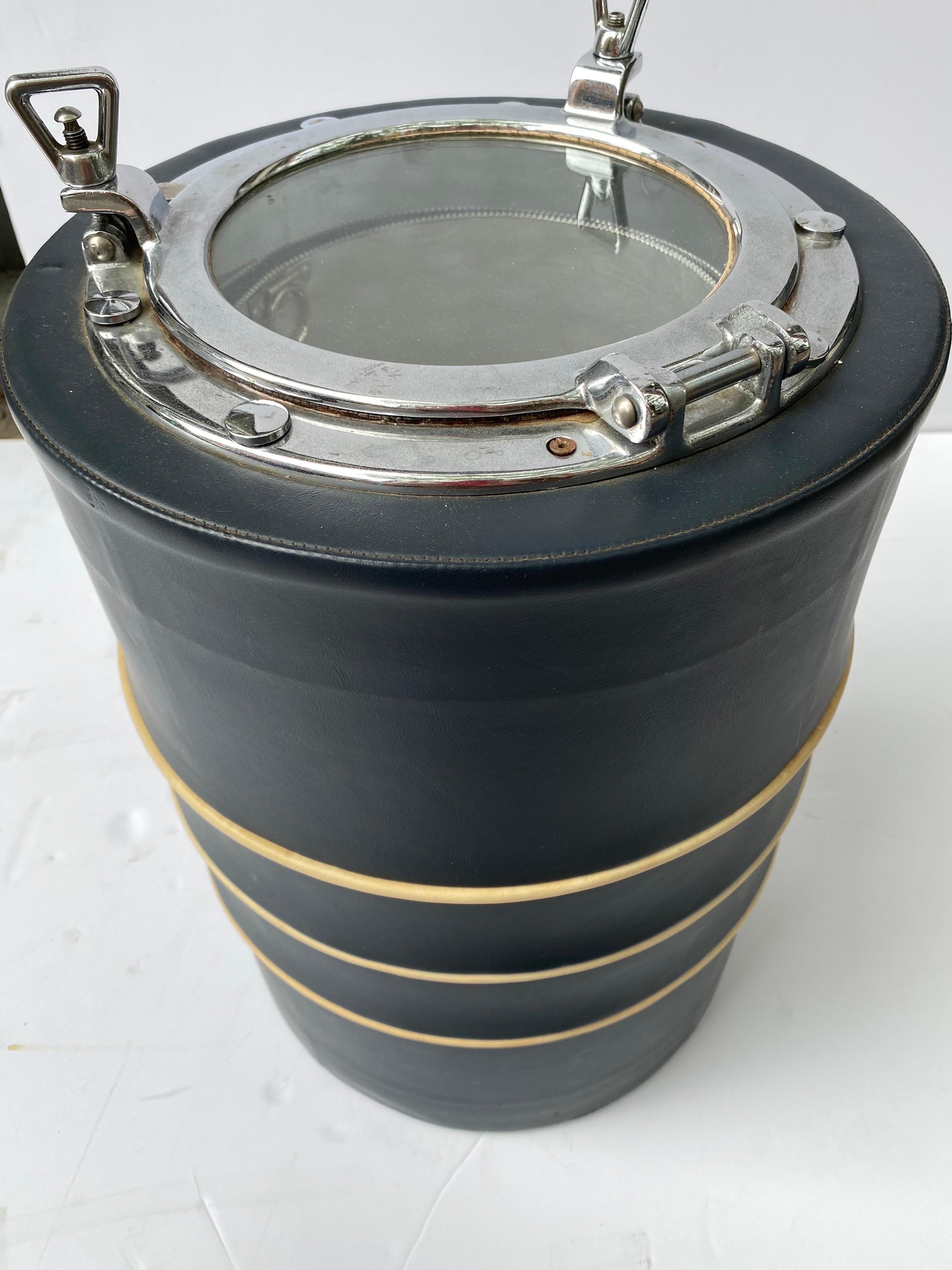 Port Hole Nautical Ice Bucket 2