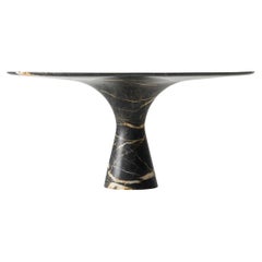 Port Saint Laurent Refined Contemporary Marble Dining Table 180/75