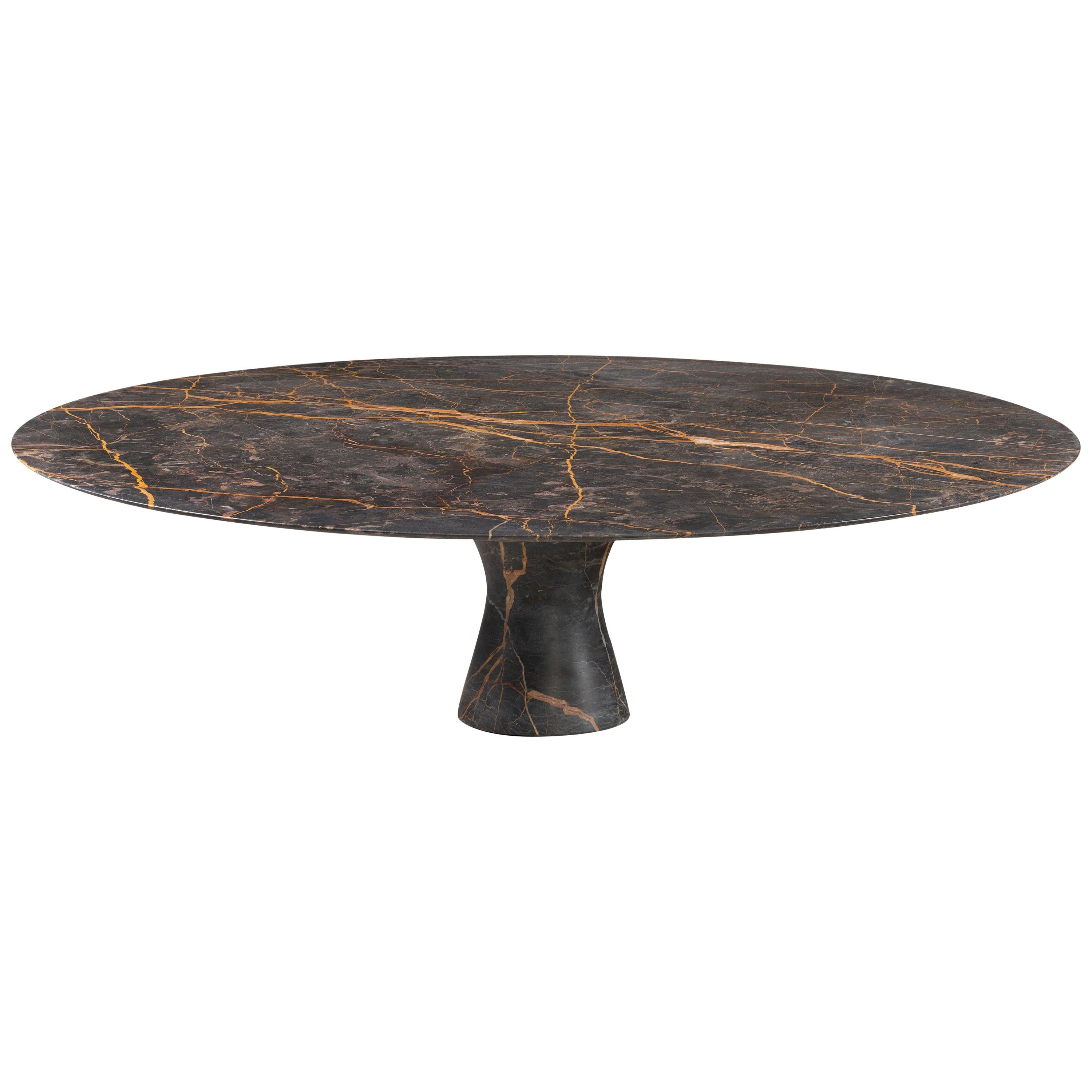 Port Saint Laurent Refined Contemporary Marble low table 160/36
Dimensions: diameter 160 x height 36 cm
Materials: Port Saint Laurent

Angelo is the essence of a round table in natural stone, a sculptural shape in robust material with elegant