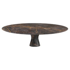 Port Saint Laurent Refined Contemporary Marble Oval Low Table 130/27