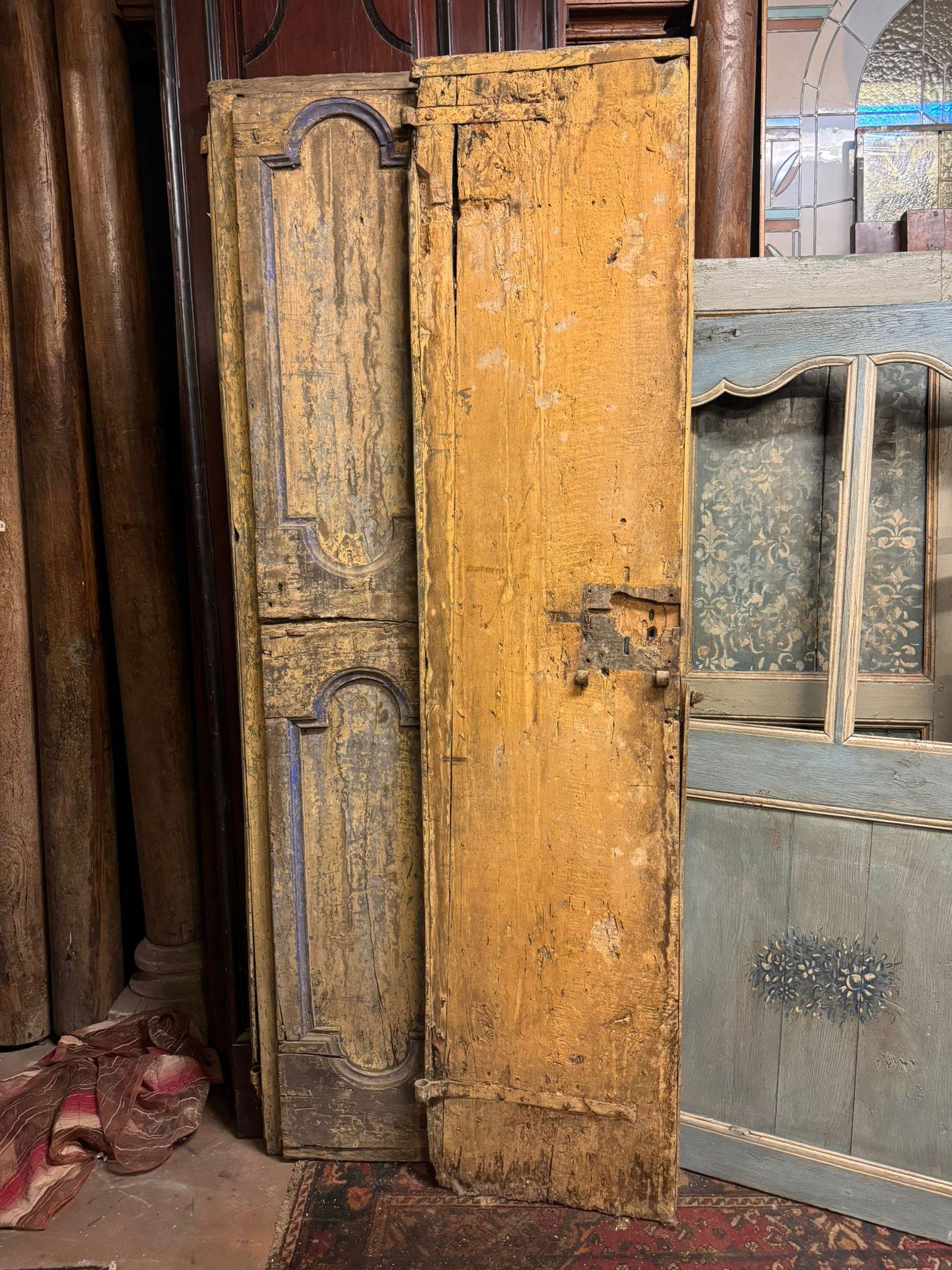 Porta doppio battente da interno in prima patina, italia en Bastante bueno estado para la venta en Cuneo, Italy (CN)