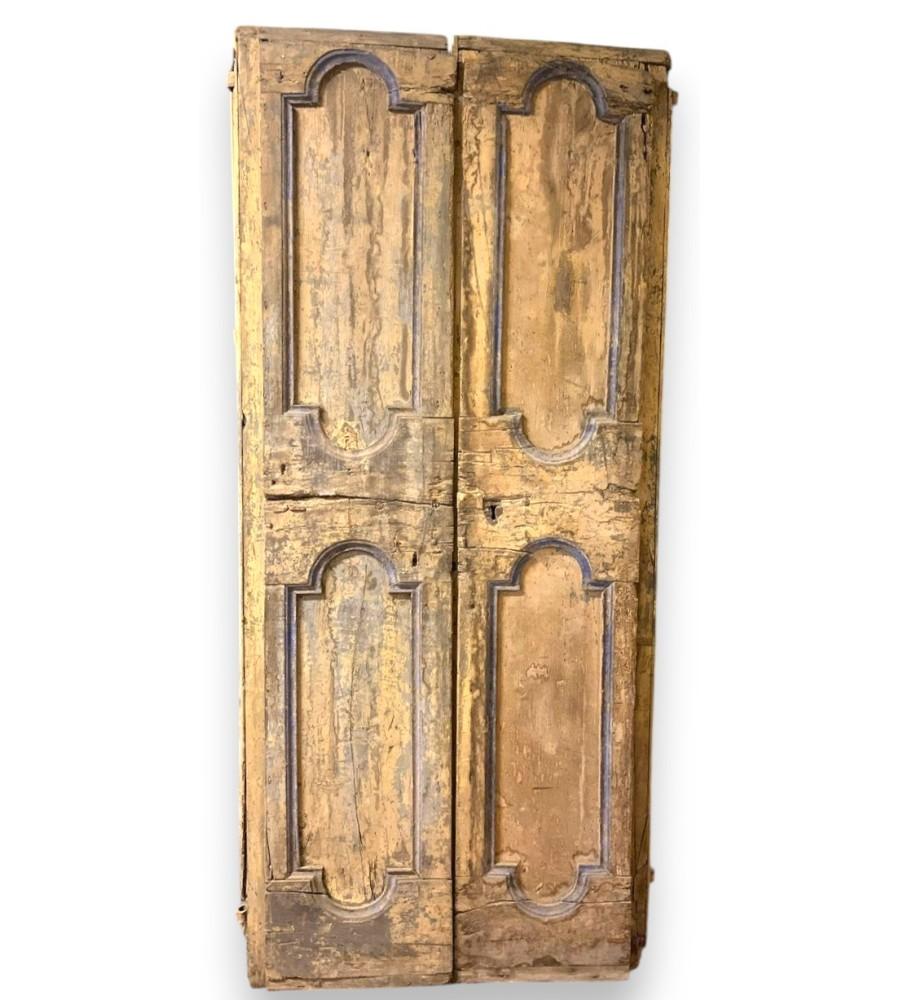 Porta doppio battente da interno in prima patina, italia en venta 1