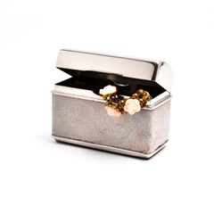 JEWELRY CASE - GALUCHARME GALUCHARME genuine leather shagreen light pink