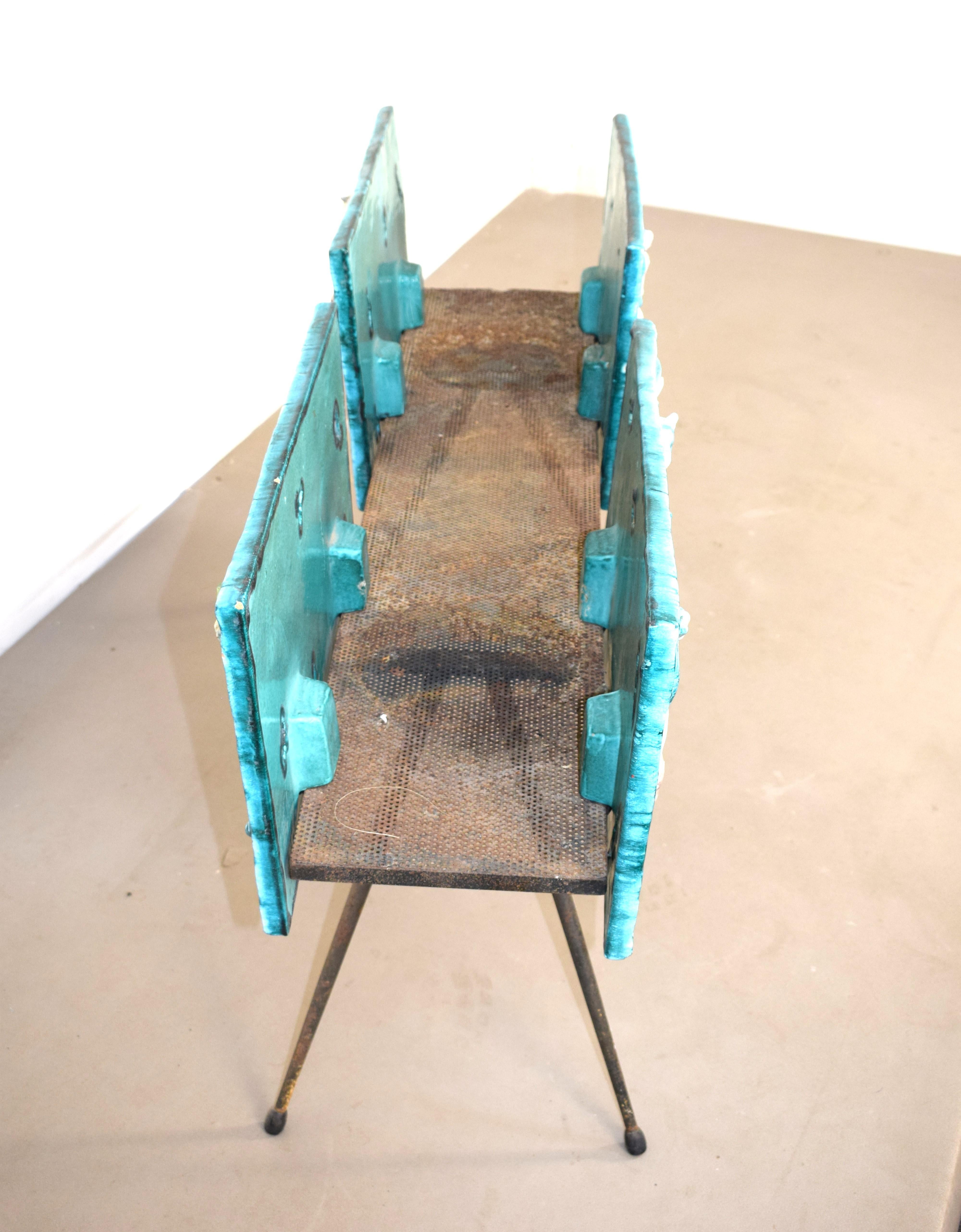 Mid-Century Modern Ceramic plant holder, Italy, 1950s. For Sale