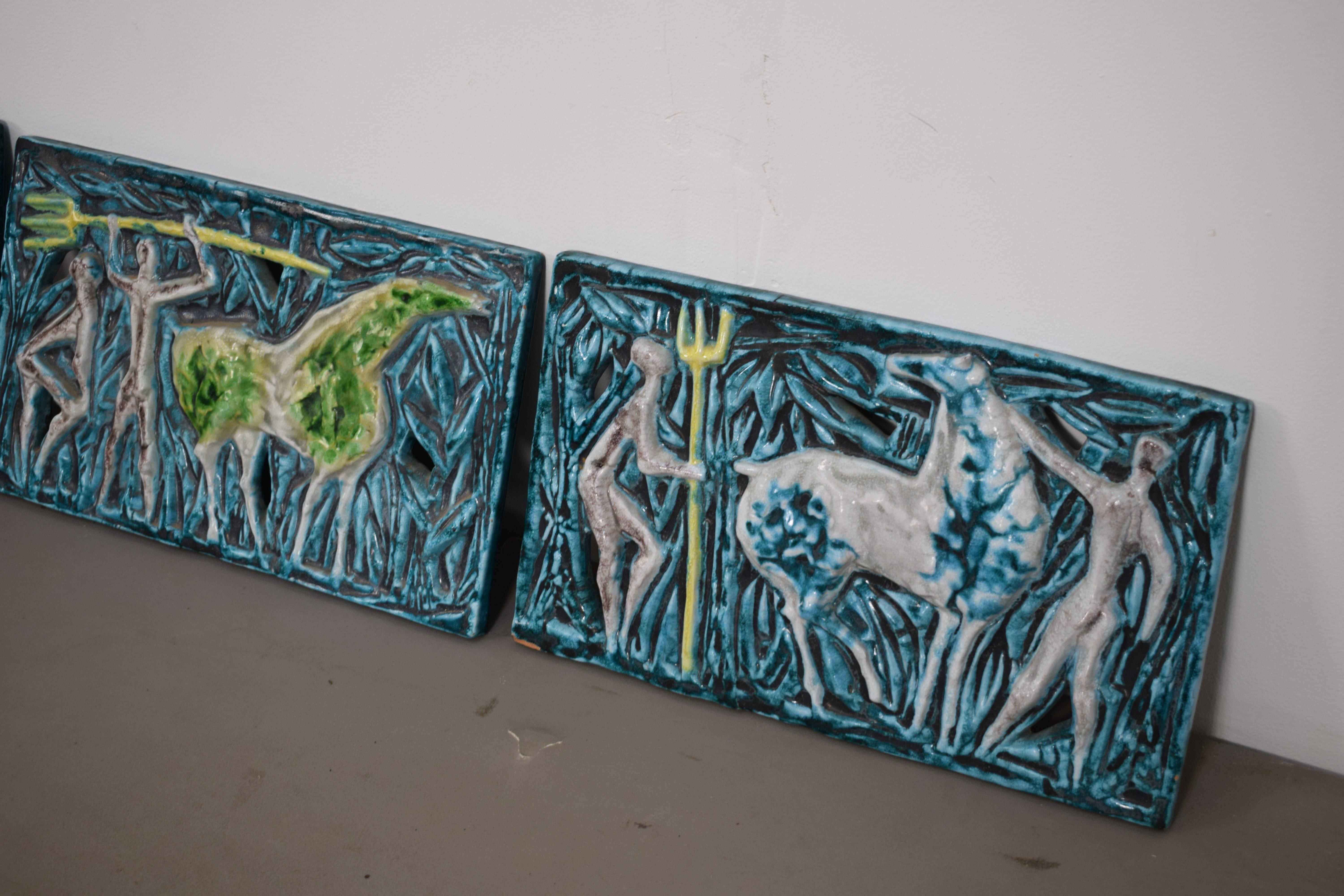 Ceramic plant holder, Italy, 1950s. For Sale 2