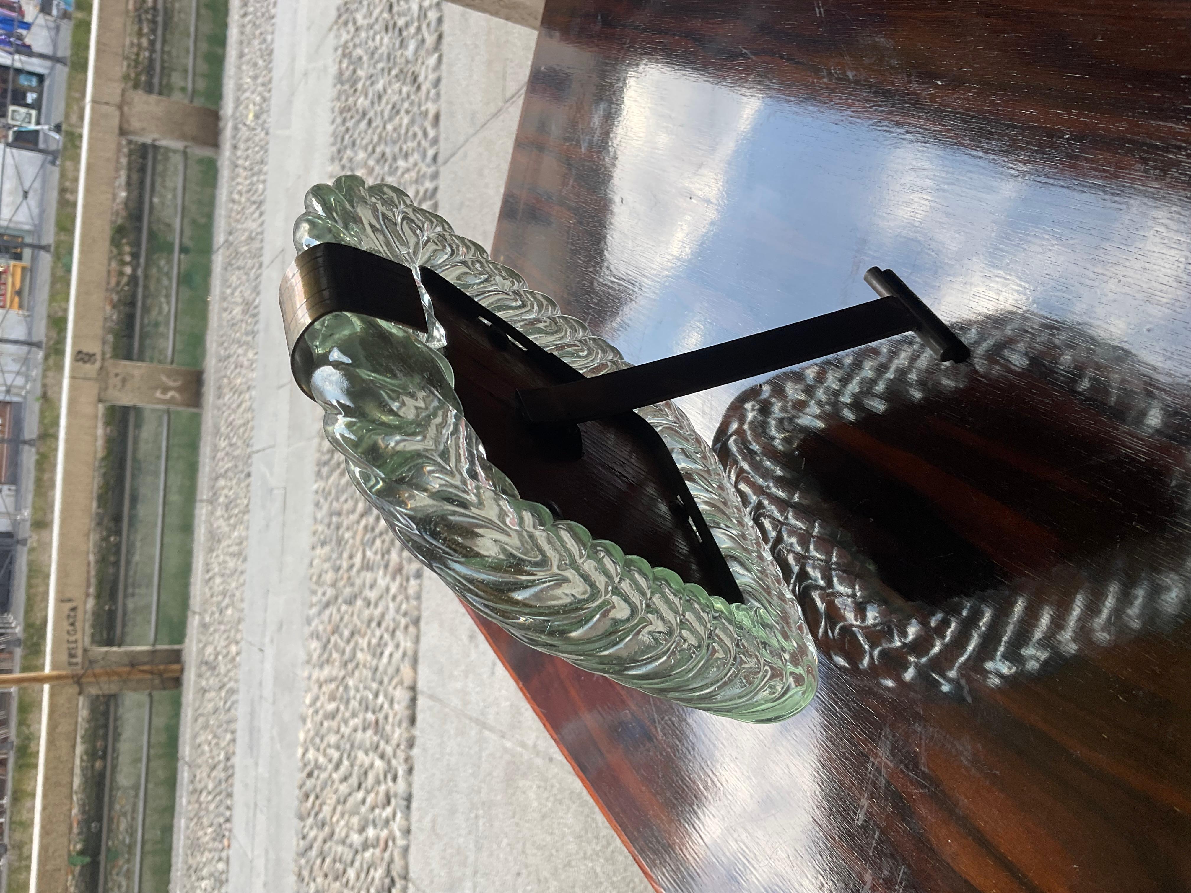 Porta Ritratto - att. BAROVIER & TOSO - Vetro di MURANO - ITALIA 1940 en vente 2