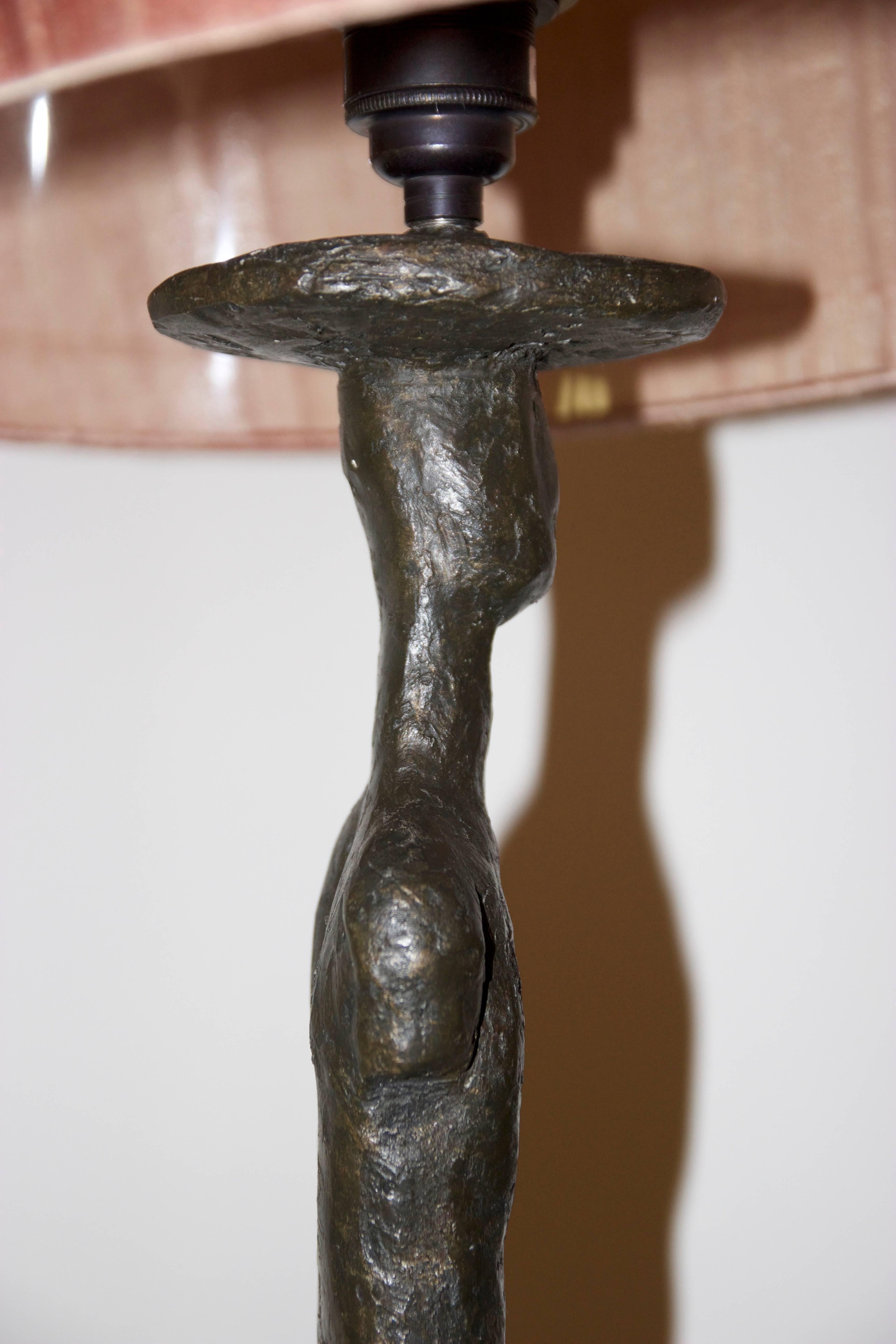 Contemporary Porta Romana, Set of Four Floor Lamps, Resin, circa 2000, England