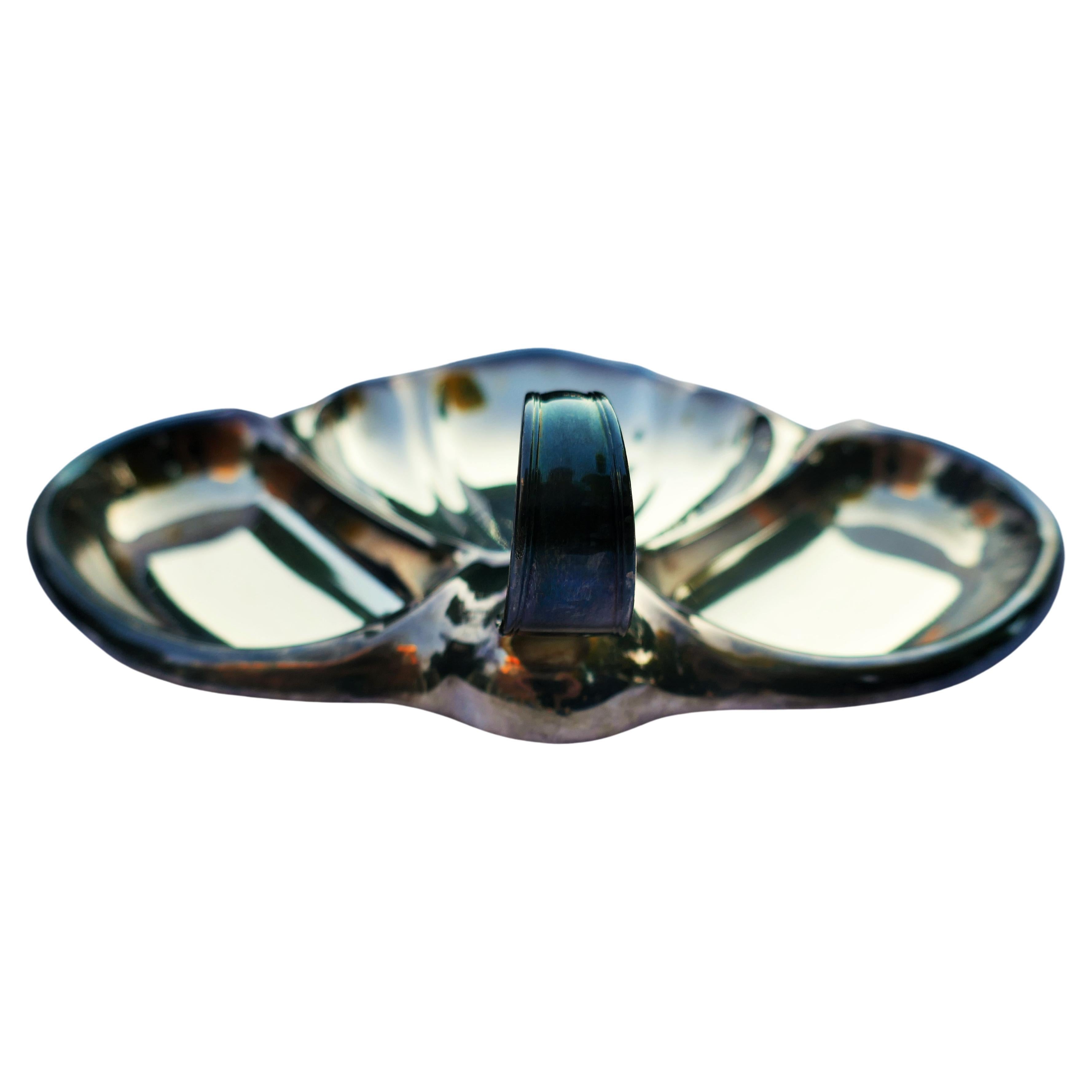 Silver Sauce rack  Plata Lappas S.A industry Argentina 102 - Art Nouveau or style For Sale