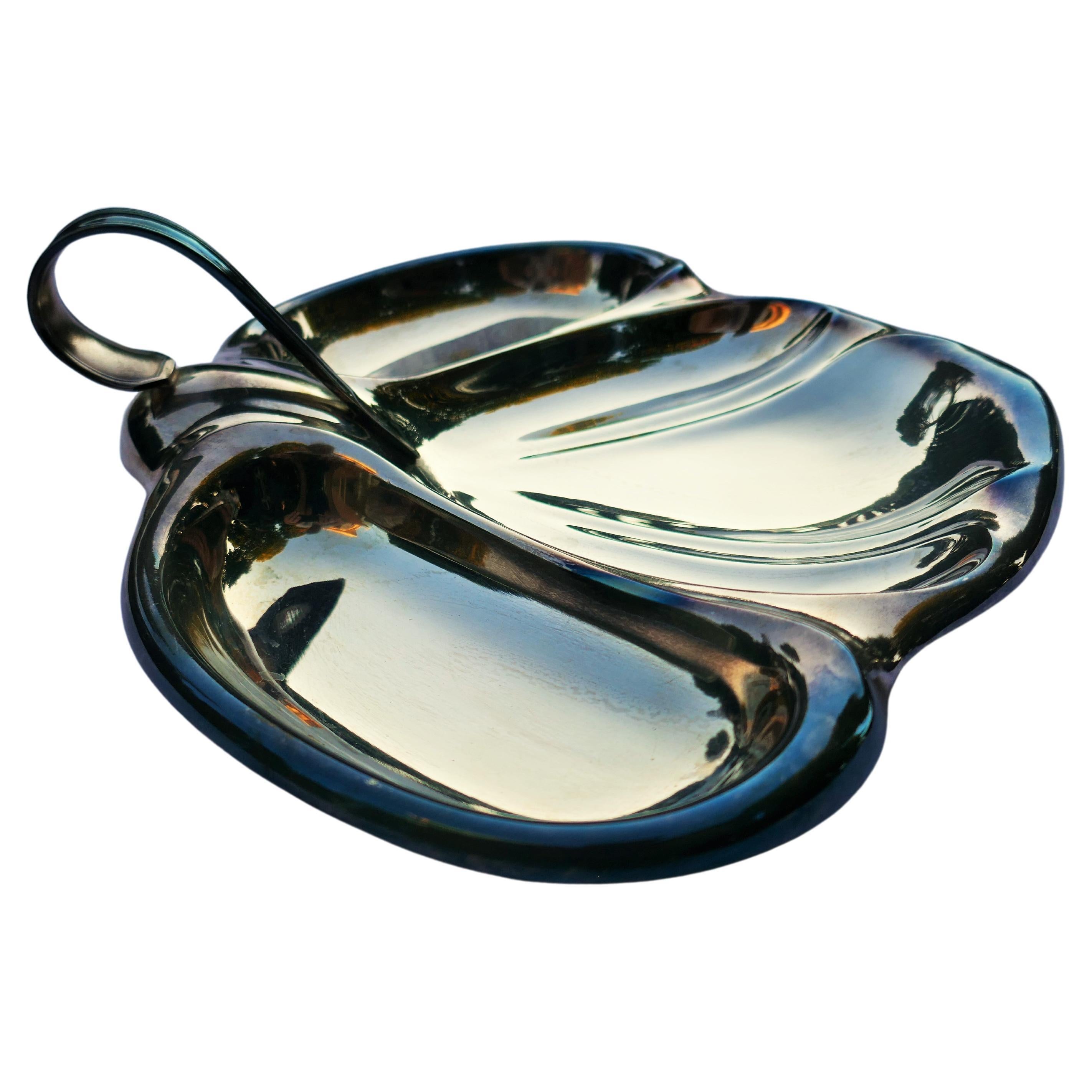 Sauce rack  Plata Lappas S.A industry Argentina 102 - Art Nouveau or style For Sale 1