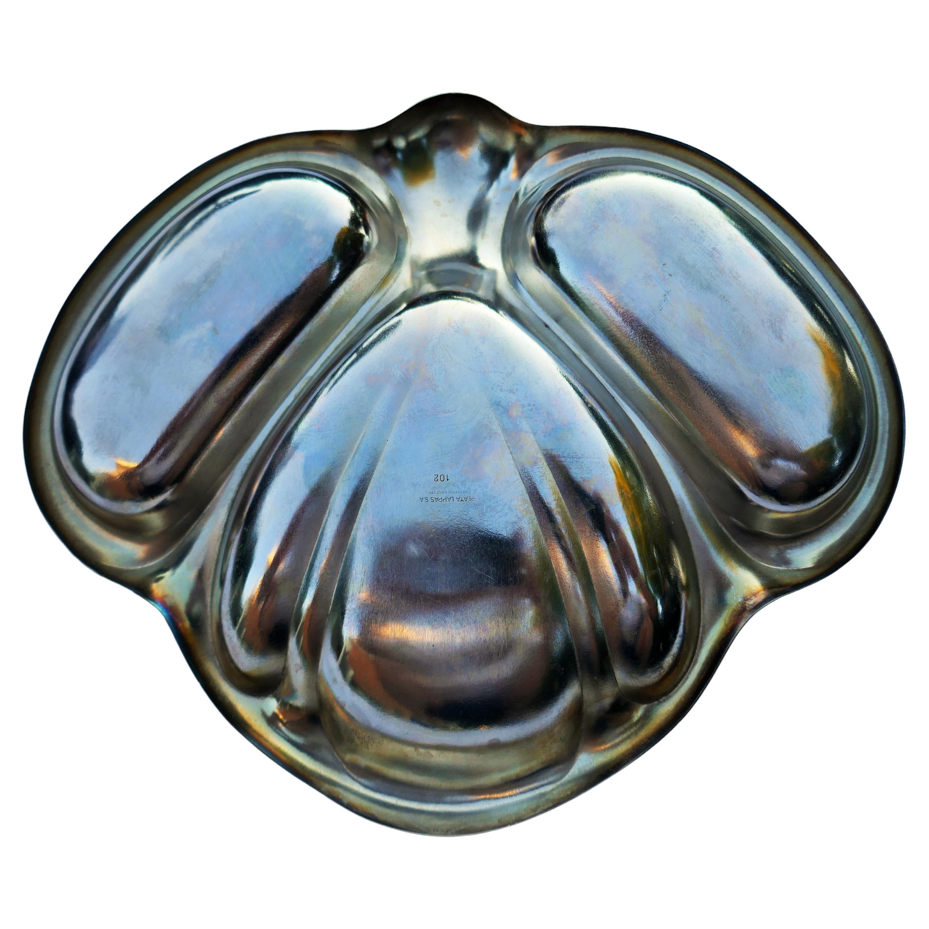 Sauce rack  Plata Lappas S.A industry Argentina 102 - Art Nouveau or style For Sale 3