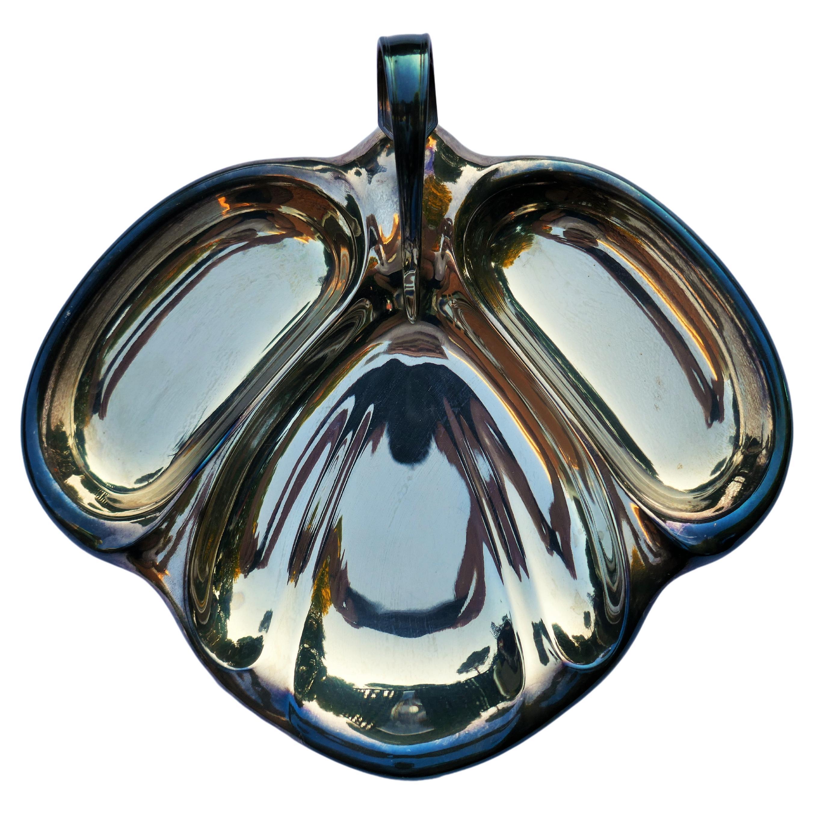Sauce rack  Plata Lappas S.A industry Argentina 102 - Art Nouveau or style For Sale