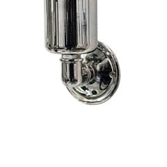 Hydro brass toothbrush holder