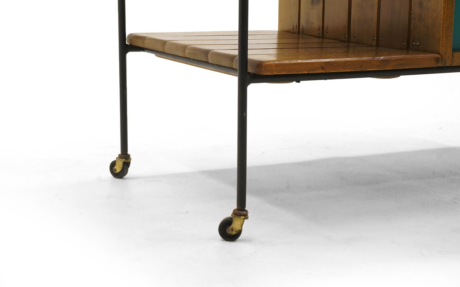 Portable Bar Cart on Casters by Arthur Umanoff 2