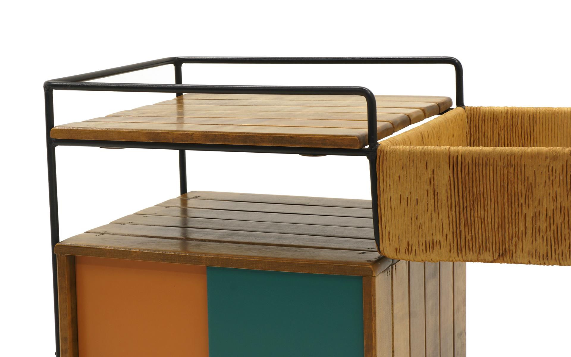 American Portable Bar Cart on Casters by Arthur Umanoff