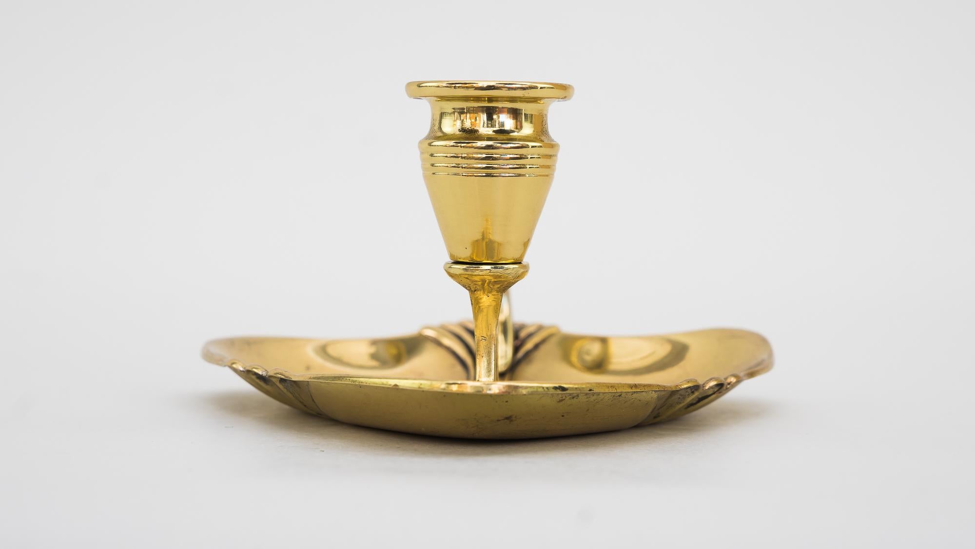 Portable Candle Holder for Wine Cellars Art Deco Around 1920s In Good Condition In Wien, AT