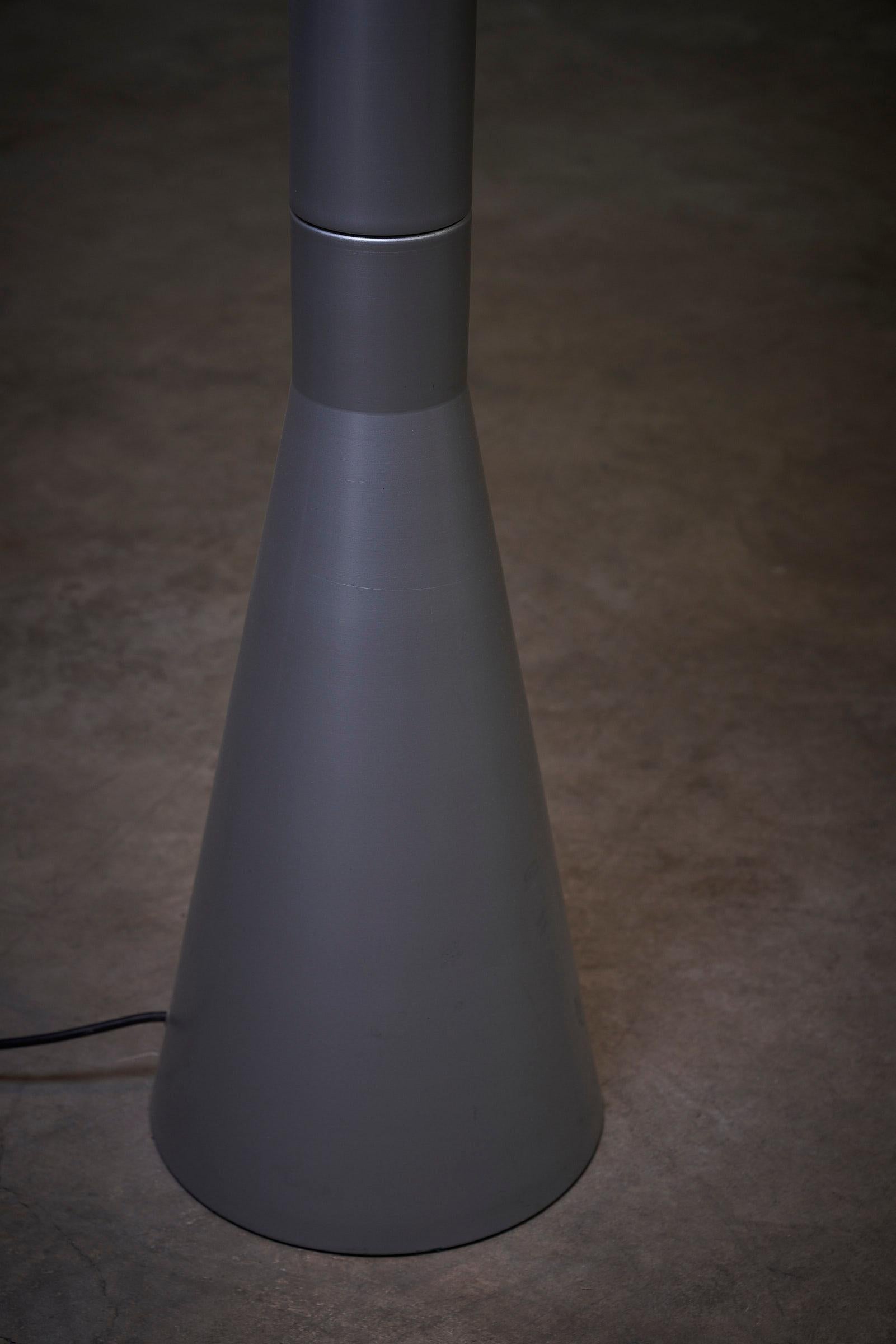 Porzellan-Stehlampe, Metalarte, Enrique Franch, Spanien (Metall) im Angebot