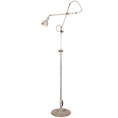 Portable OC White Floor Task Reading Lamp Light with Three GP Base