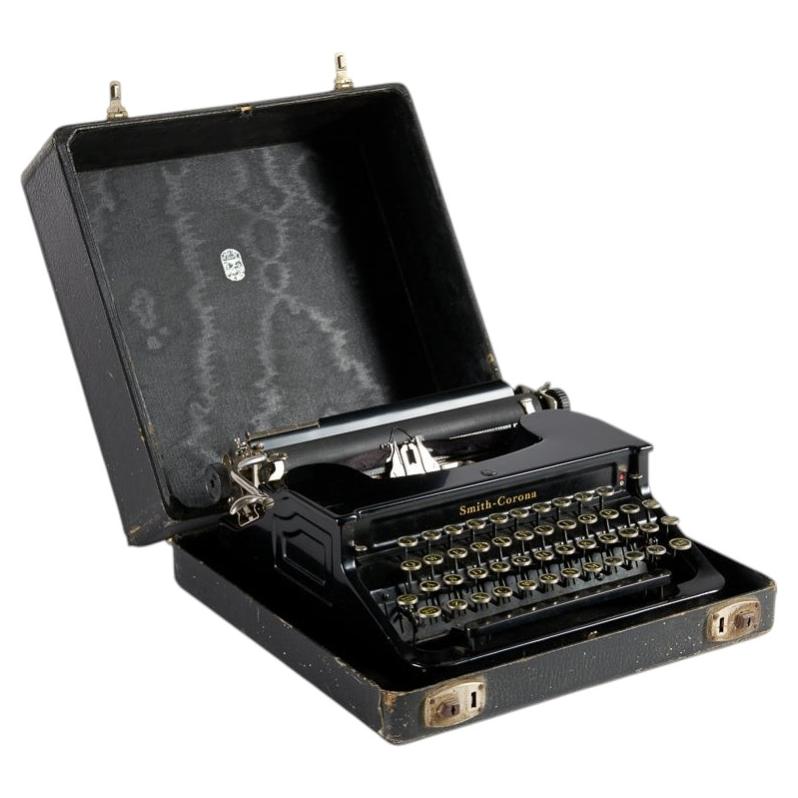 Macchina da scrivere portatile Smith & Smith, Stati Uniti, C.C. 1935 in vendita
