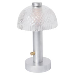 Portable Table Lamp with Vintage Shade - 02
