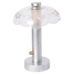 Lampe de table portable avec abat-jour vintage - 04