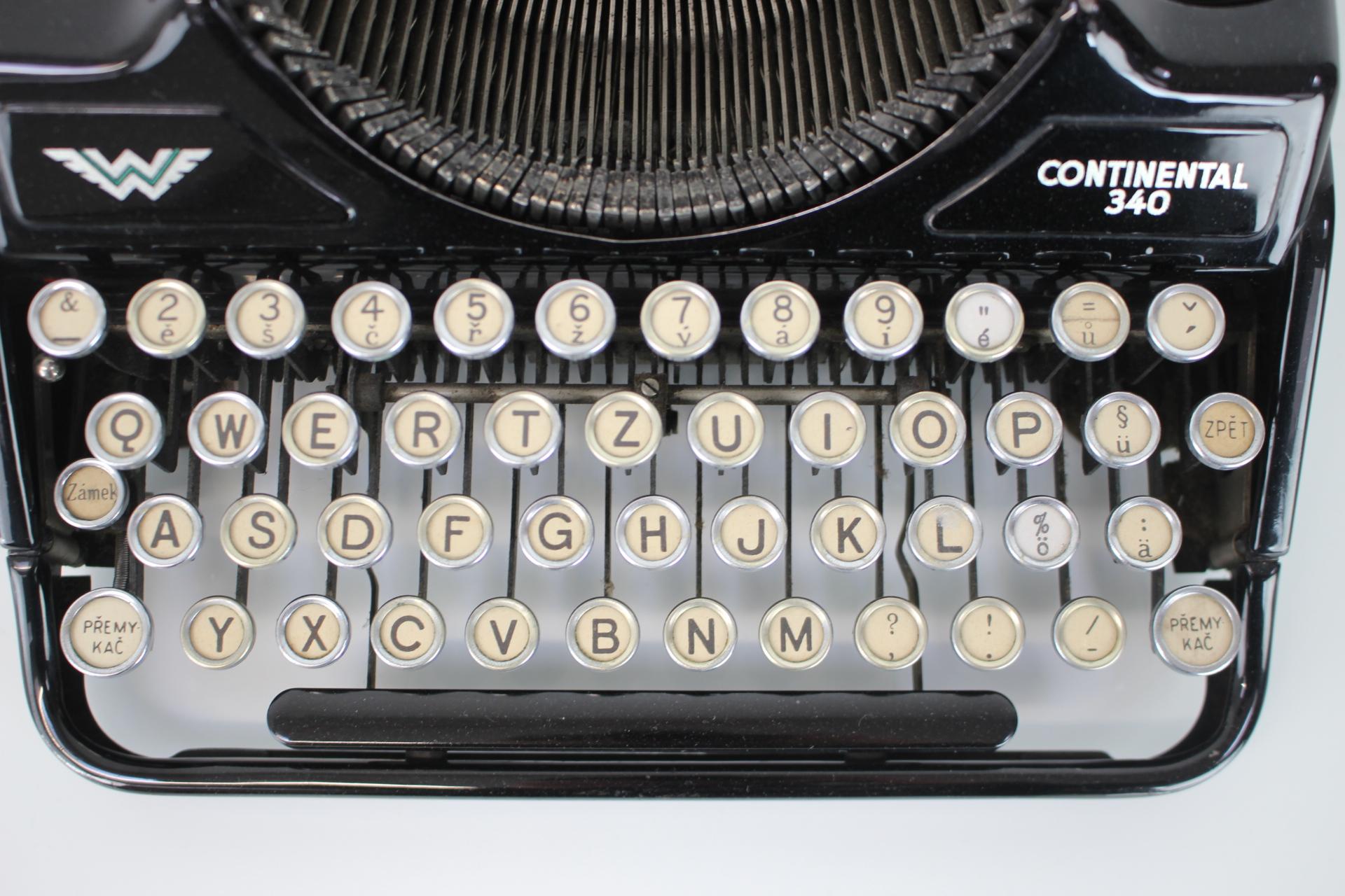 continental typewriter