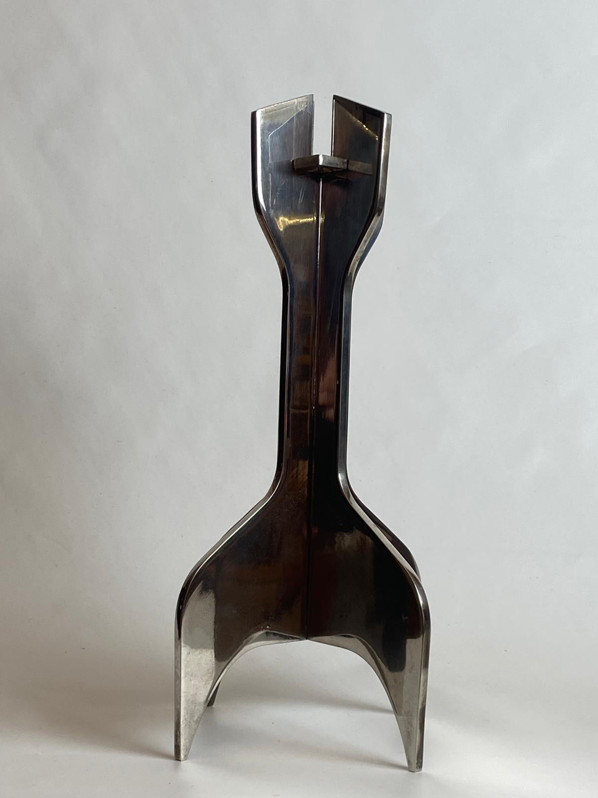 Italian Candleholder by Marcel Breuer for Gavina 1960s For Sale