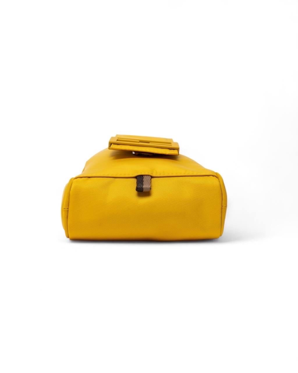 Portacellulare Fendi Nylon FF Giallo For Sale 5
