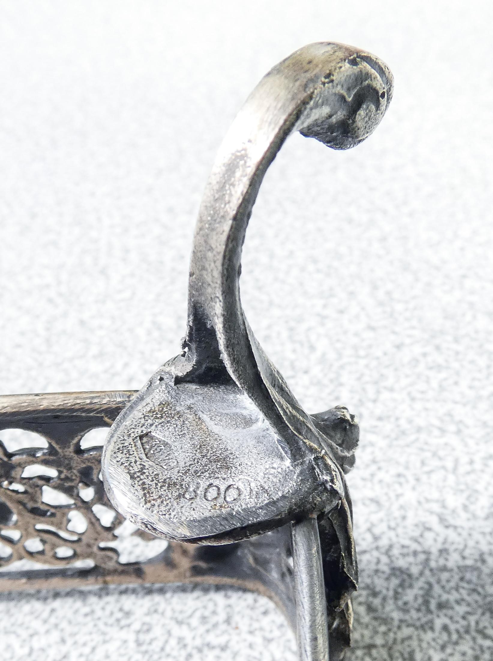 Aschenbecher und Zigarettenetui aus 800 Silber und Kristall. Italien, Mitte des 20. Jahrhunderts im Angebot 4