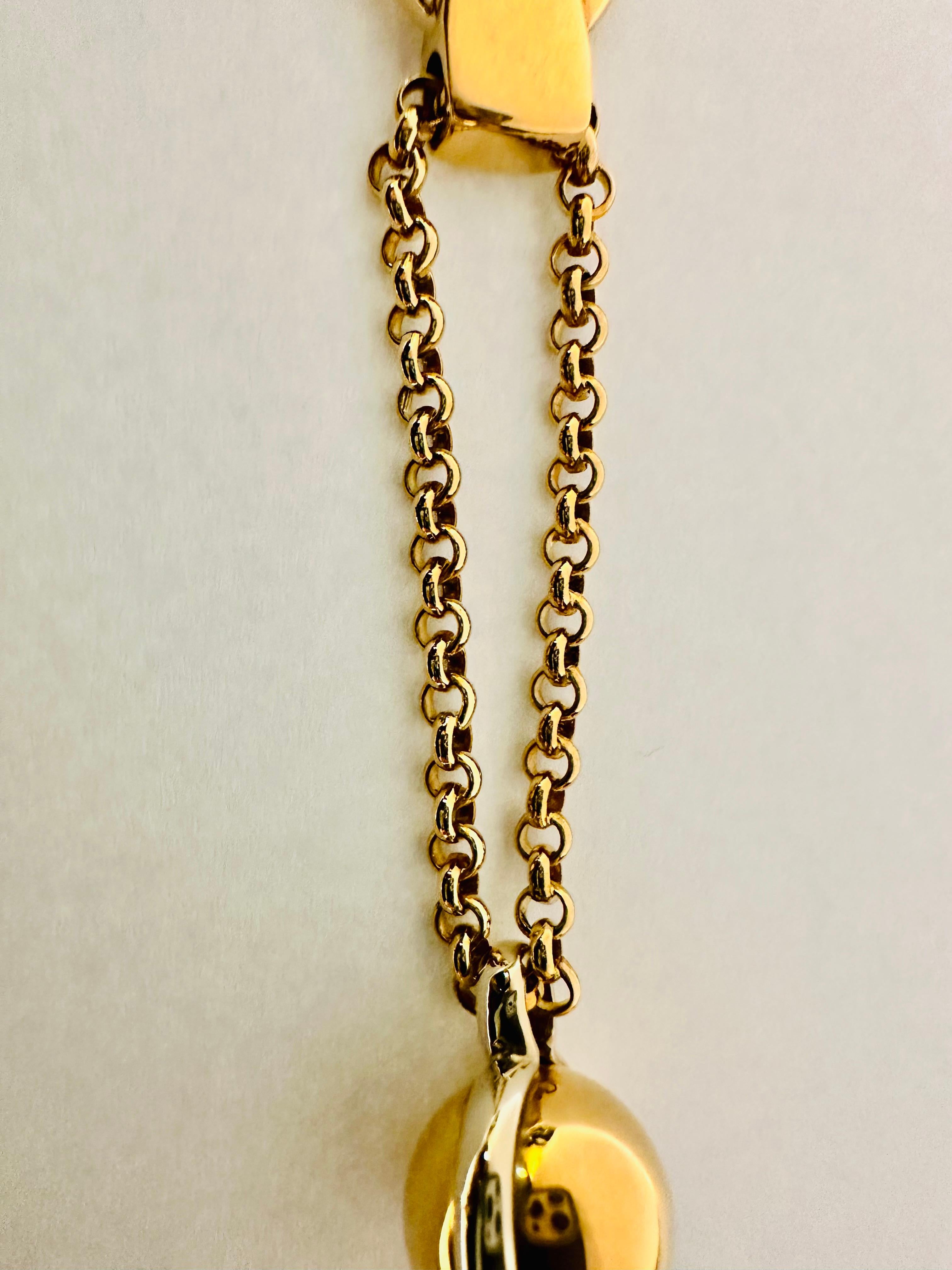 Porte-clés en or blanc et jaune 18kt - Luxe et prestige inégalés en vente 3