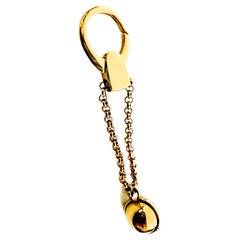 Portachiavi in Oro Giallo Bianco 18kt – Lusso e Prestigio Ineguagliabile