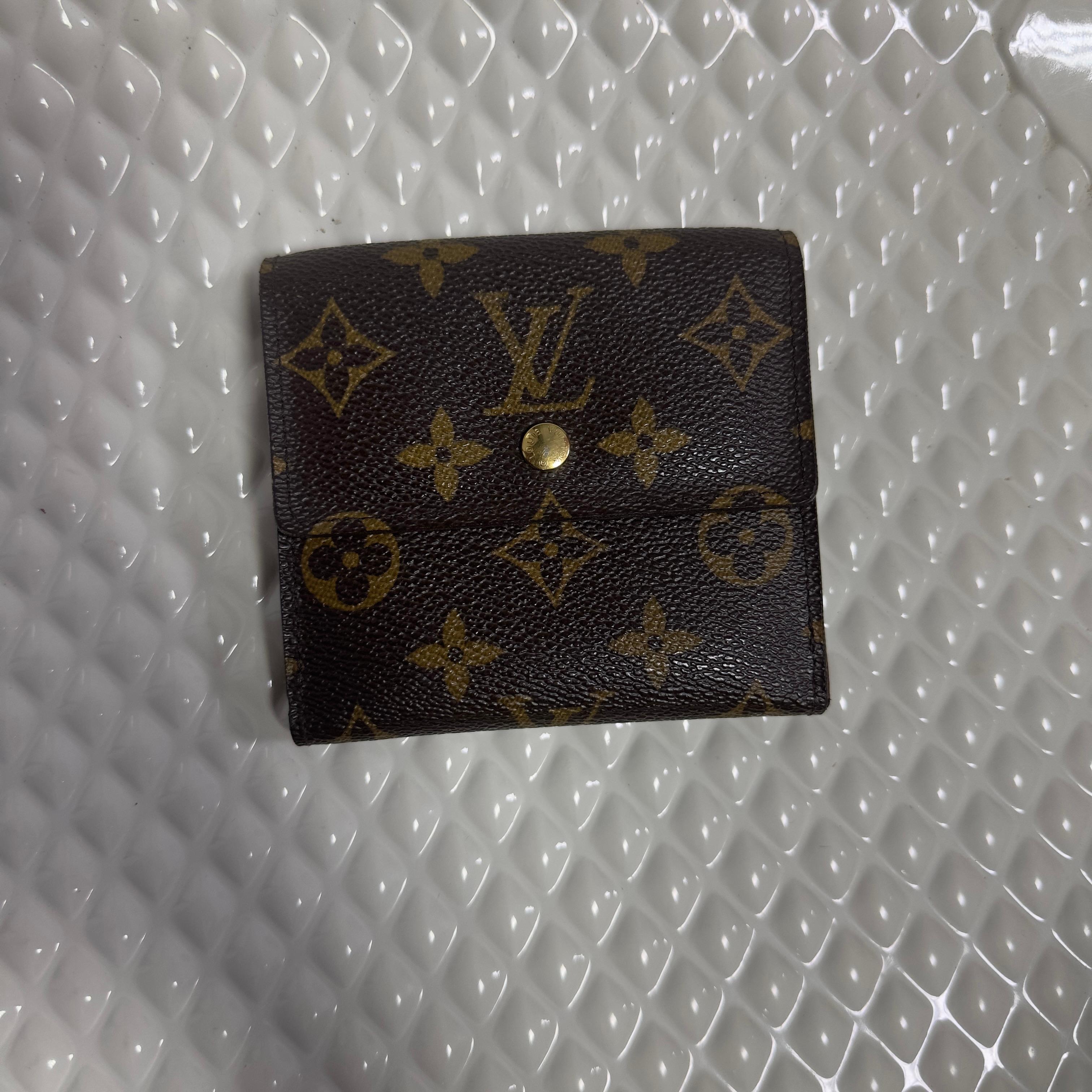 Portafoglio Louis Vuitton Monogram in Tela Coated – Anni 2000 in vendita