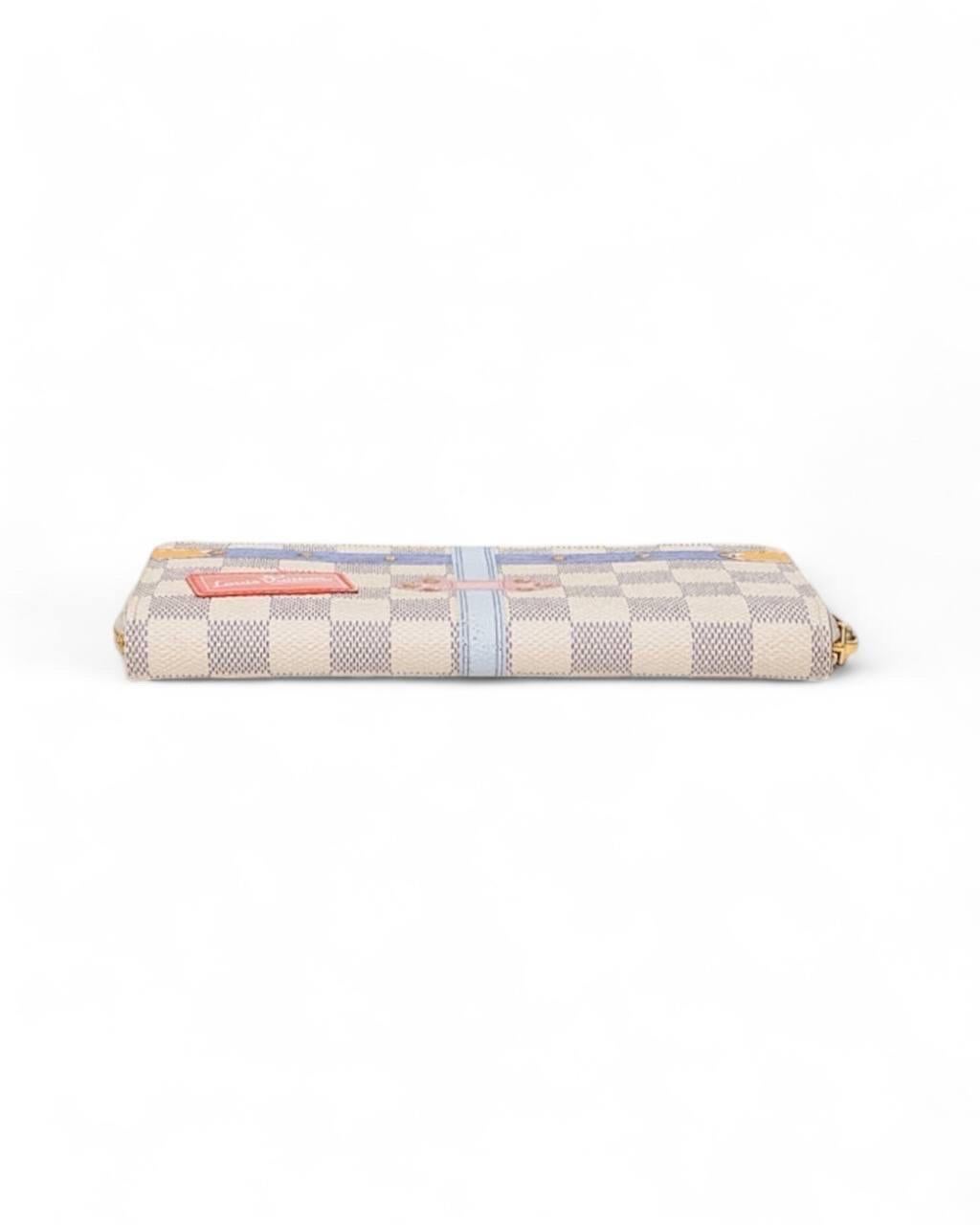 Portafoglio Louis Vuitton Summer Trunks Damier For Sale 7