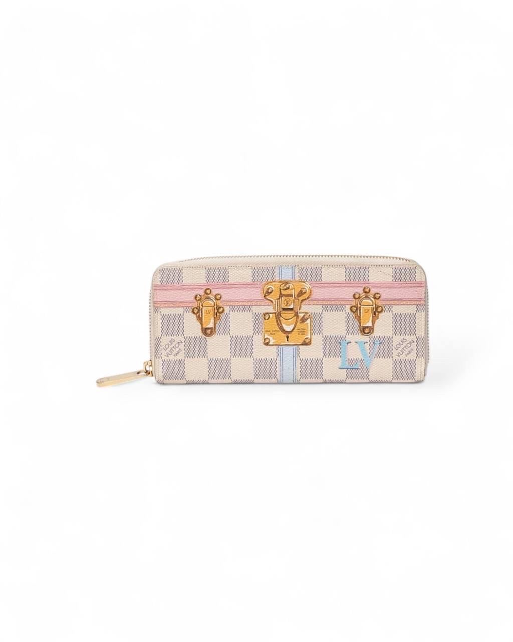 Portafoglio Louis Vuitton Summer Trunks Damier For Sale 2
