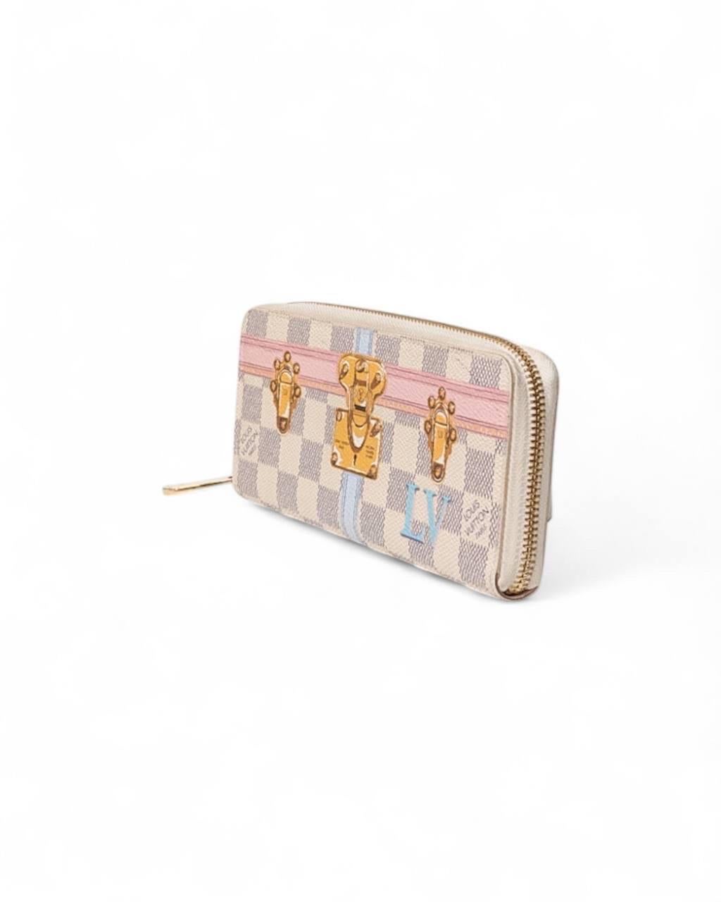 Portafoglio Louis Vuitton Summer Trunks Damier For Sale 3