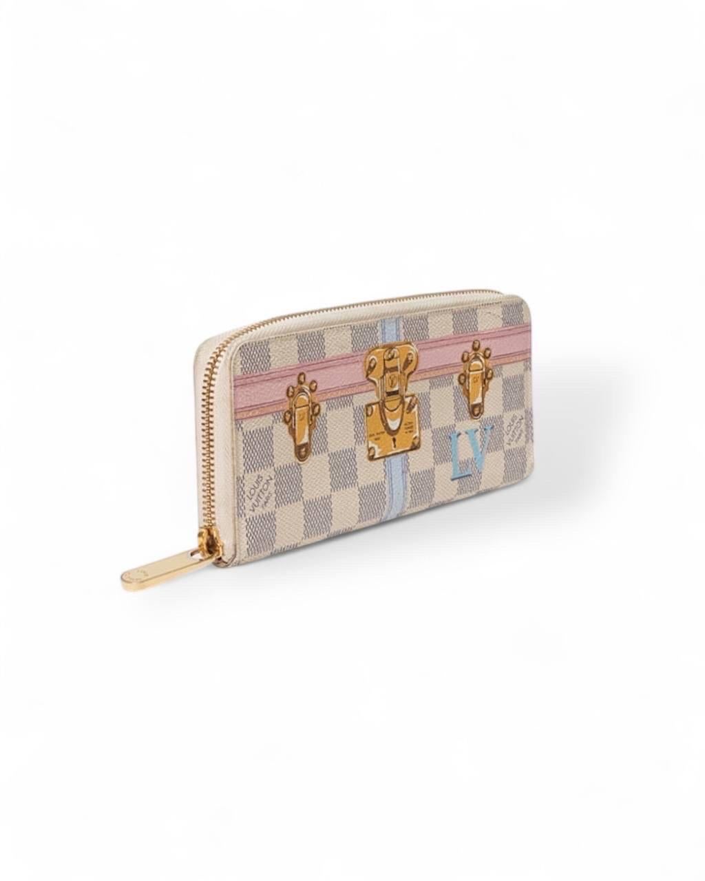 Portafoglio Louis Vuitton Summer Trunks Damier For Sale 4