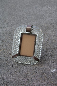 Portaforo in Vetro di Murano Venini e Ottone 1940