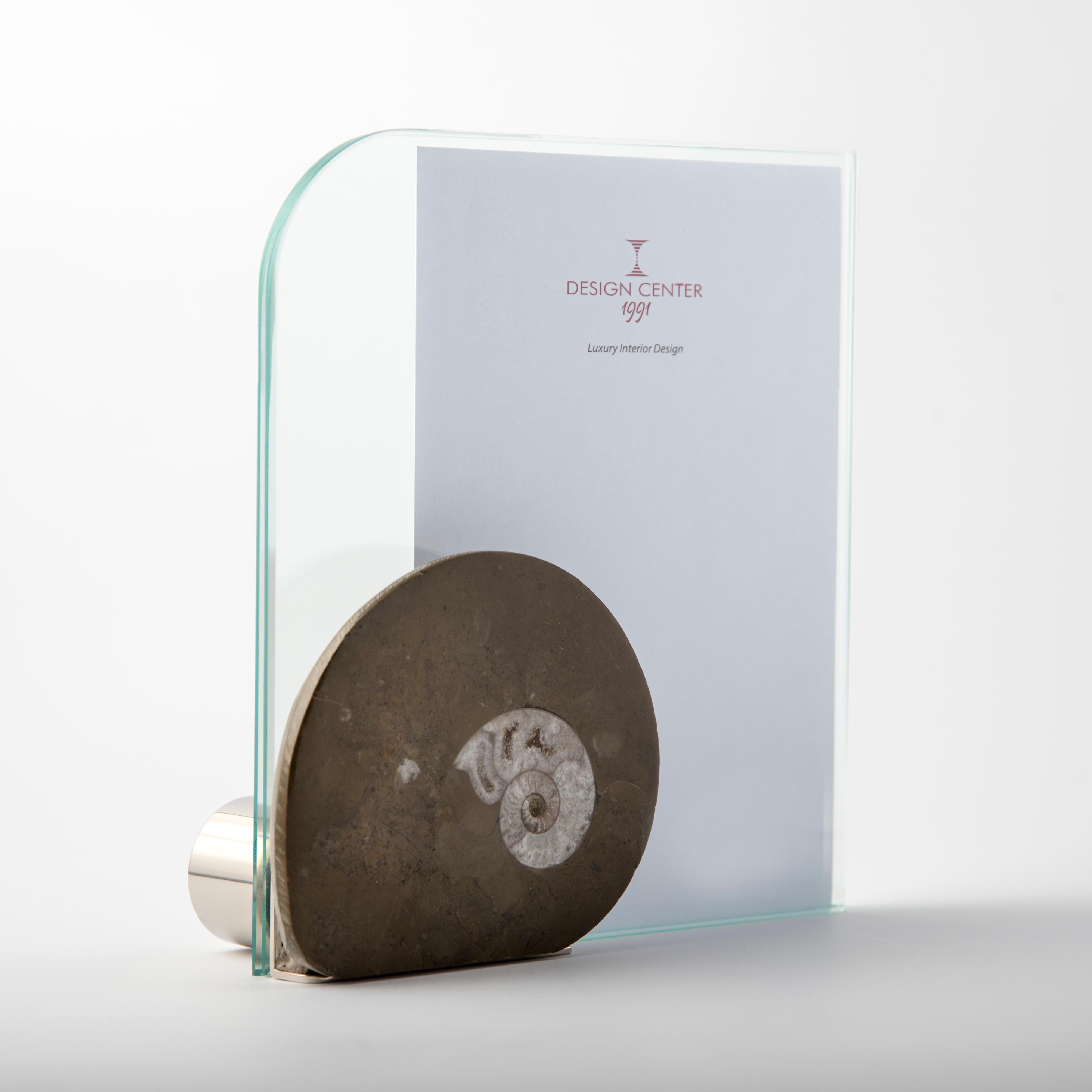 Marco de fotos - Pieza única de diseño contemporáneo  - Colección Fossiline Moderno en venta
