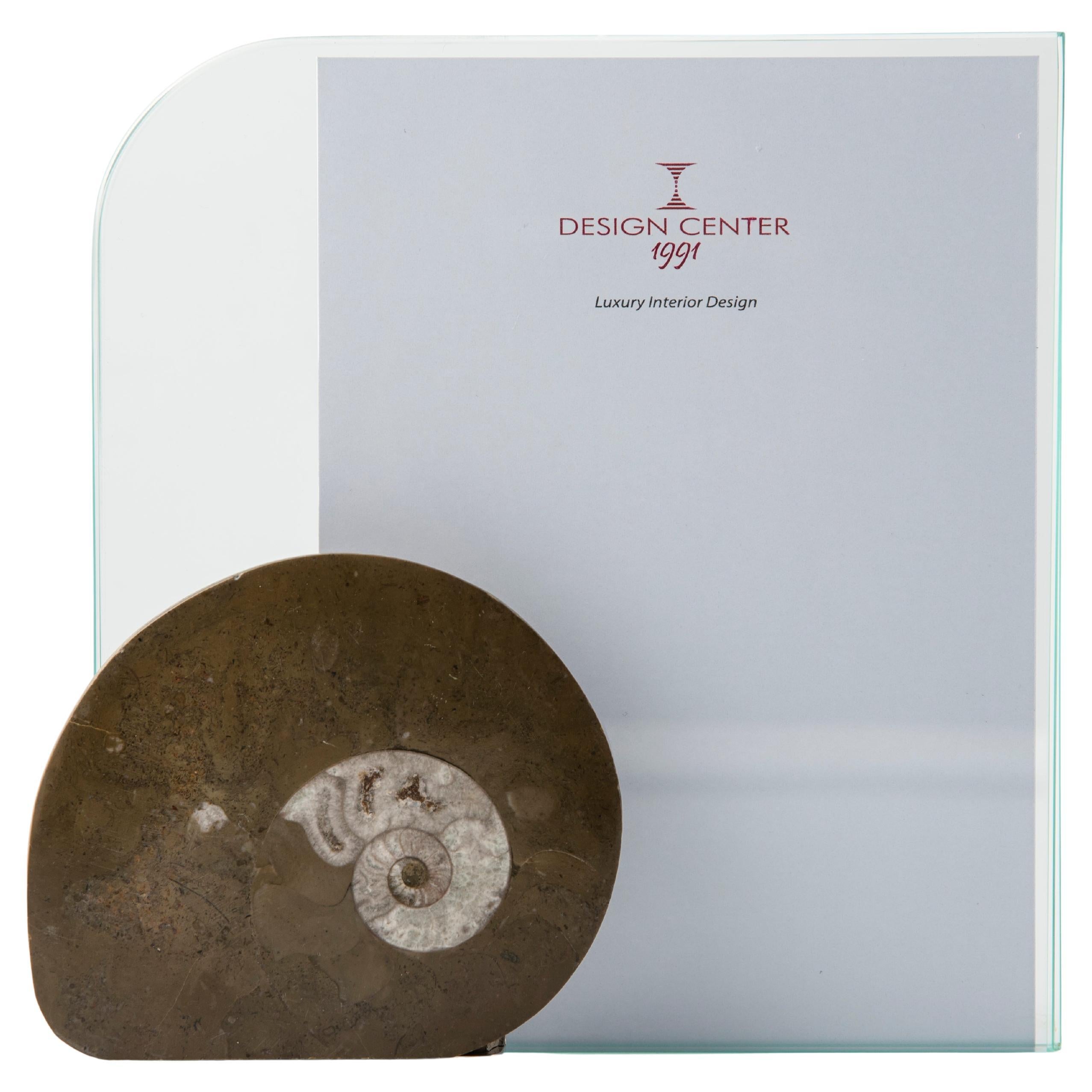 Marco de fotos - Pieza única de diseño contemporáneo  - Colección Fossiline
