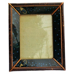 Portafoto in legno e vetro - possibile Art Decò