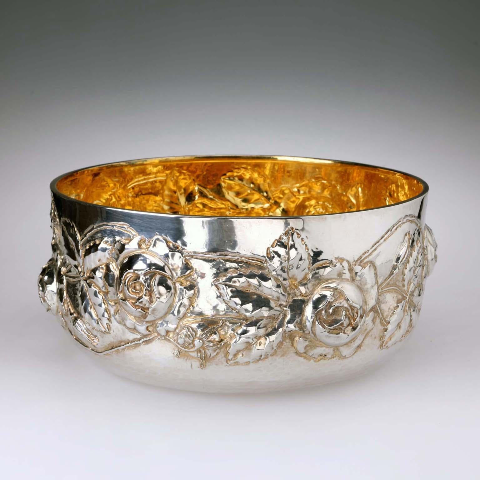 Portafrutta in Argento Manifattura Brandimarte Firenze Italia Seconda Metà '900 (Italienisch) im Angebot