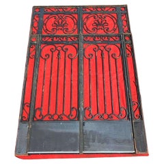 Wrought iron gates