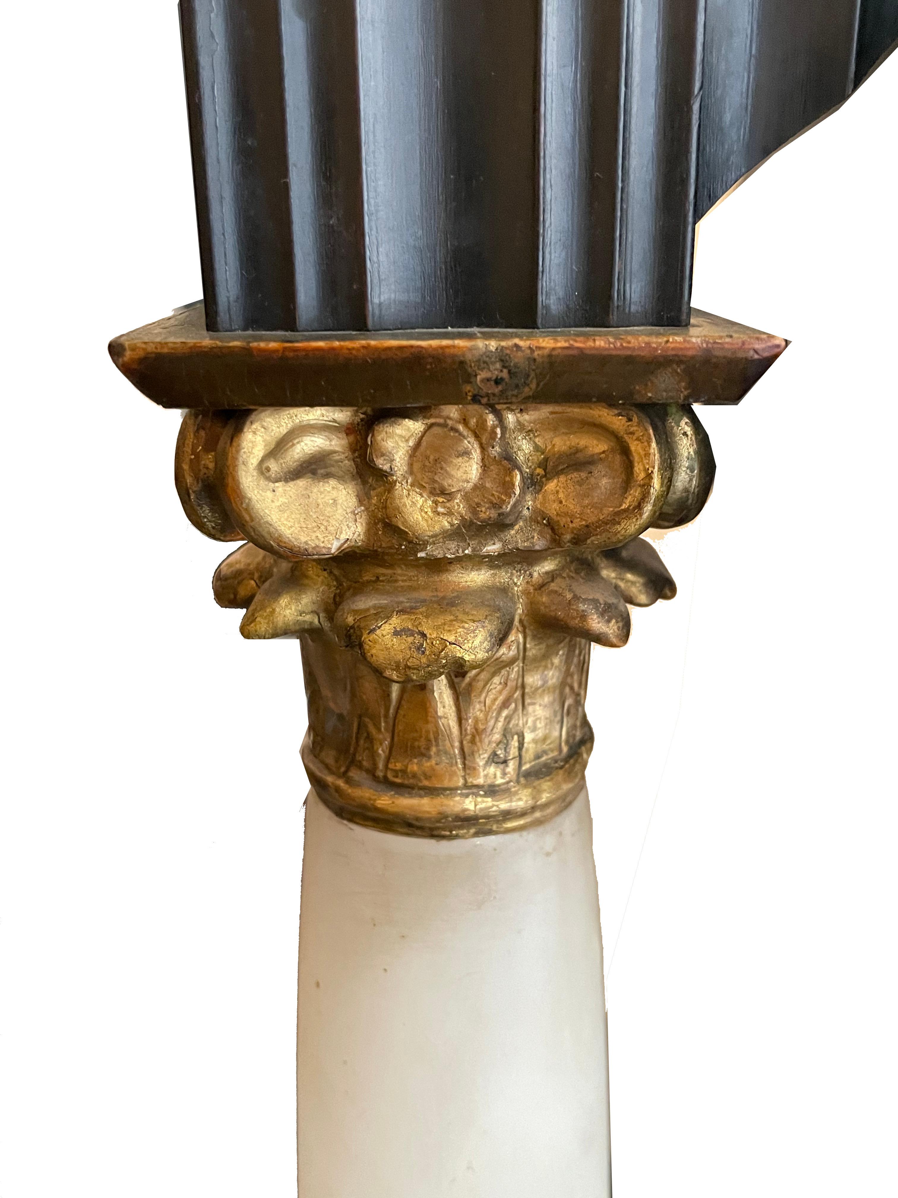 Portal clock Vienna around 1825 with integrated musical mechanism  Signed: A.O. In Good Condition For Sale In Wiesbaden, DE