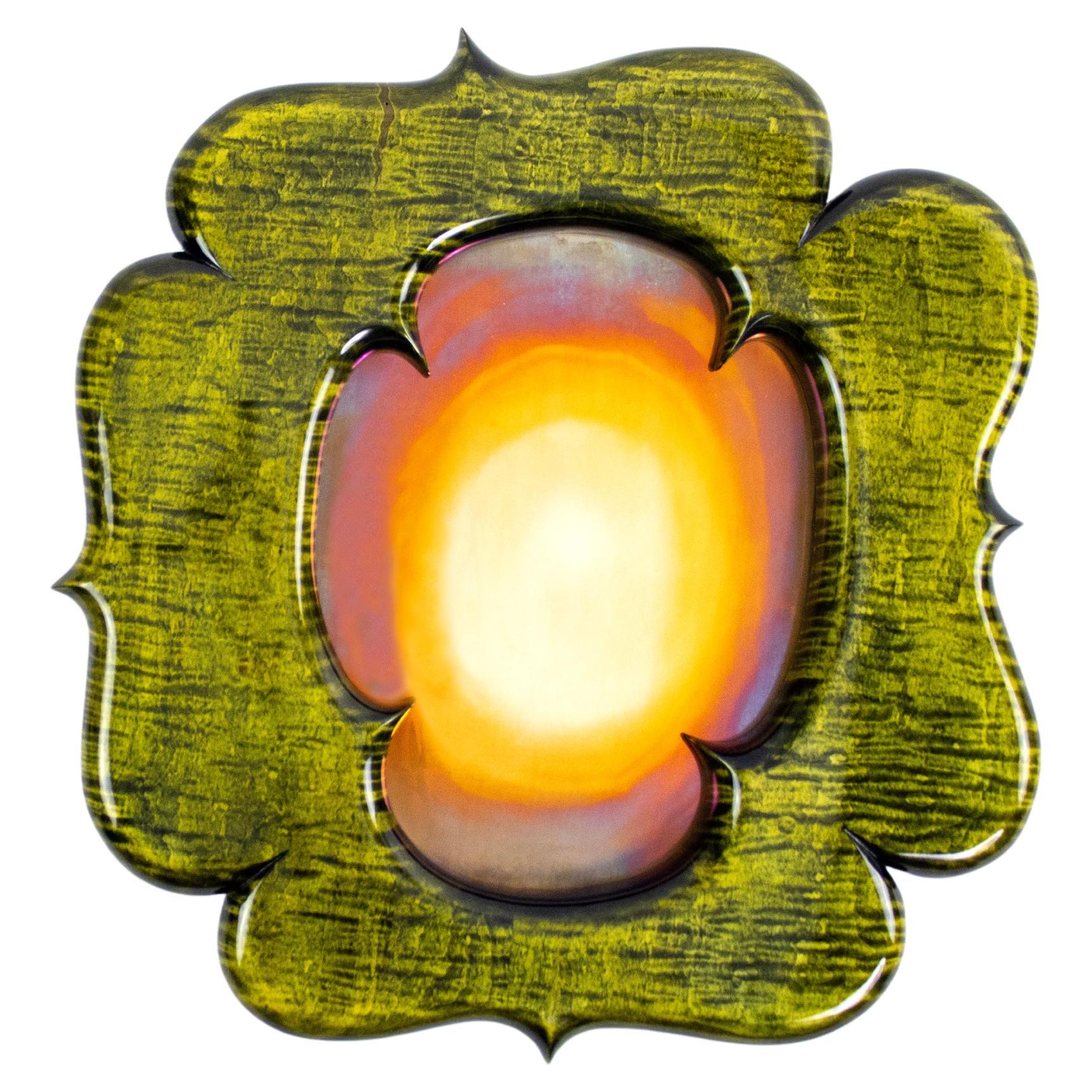 Ahornholz Wandspiegel