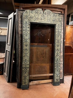 Lacquered wood portal, Italy