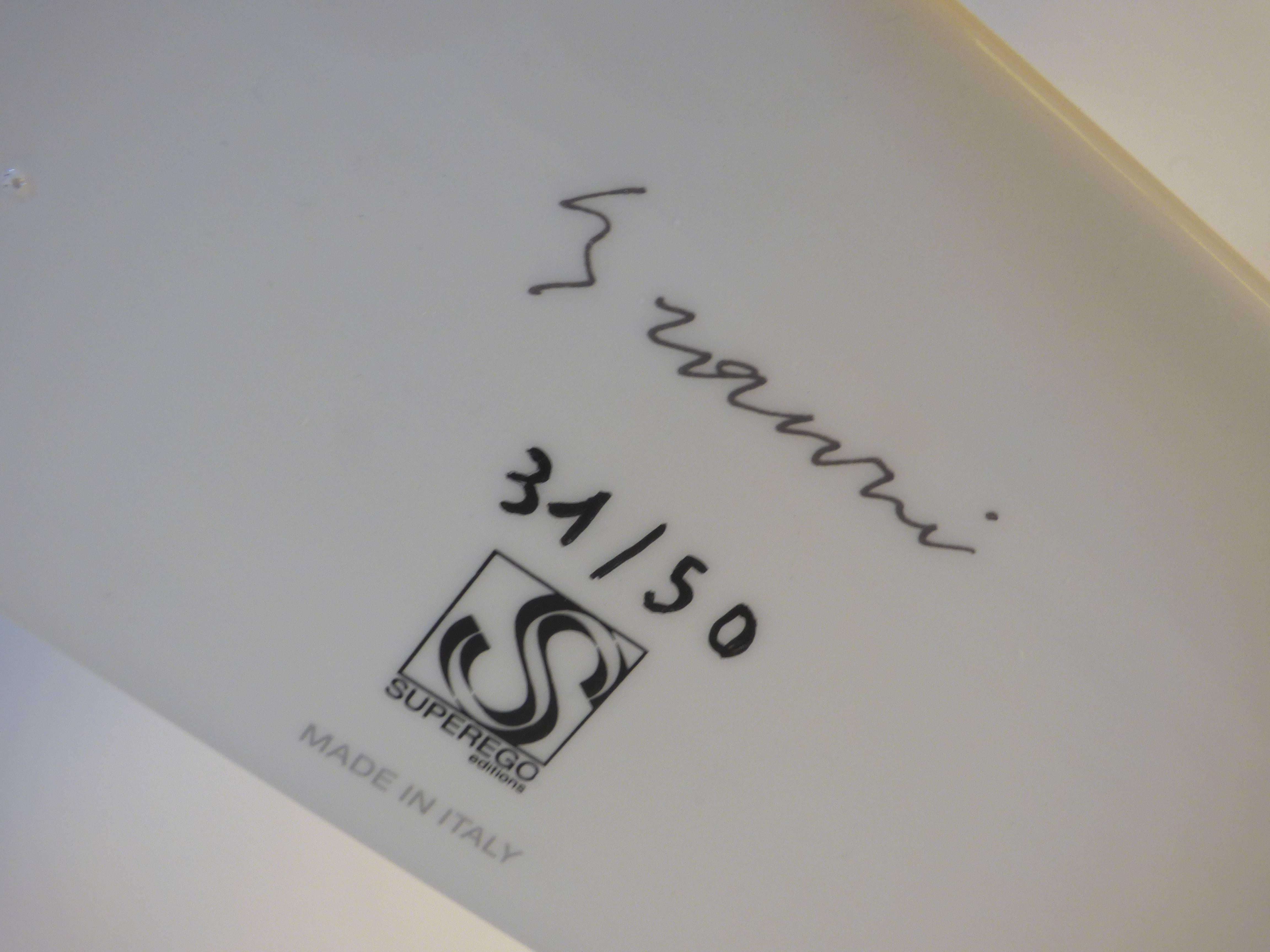 XXIe siècle et contemporain Vase en céramique Portali modèle 10 d'Andrea Branzi pour les éditions Superego. en vente