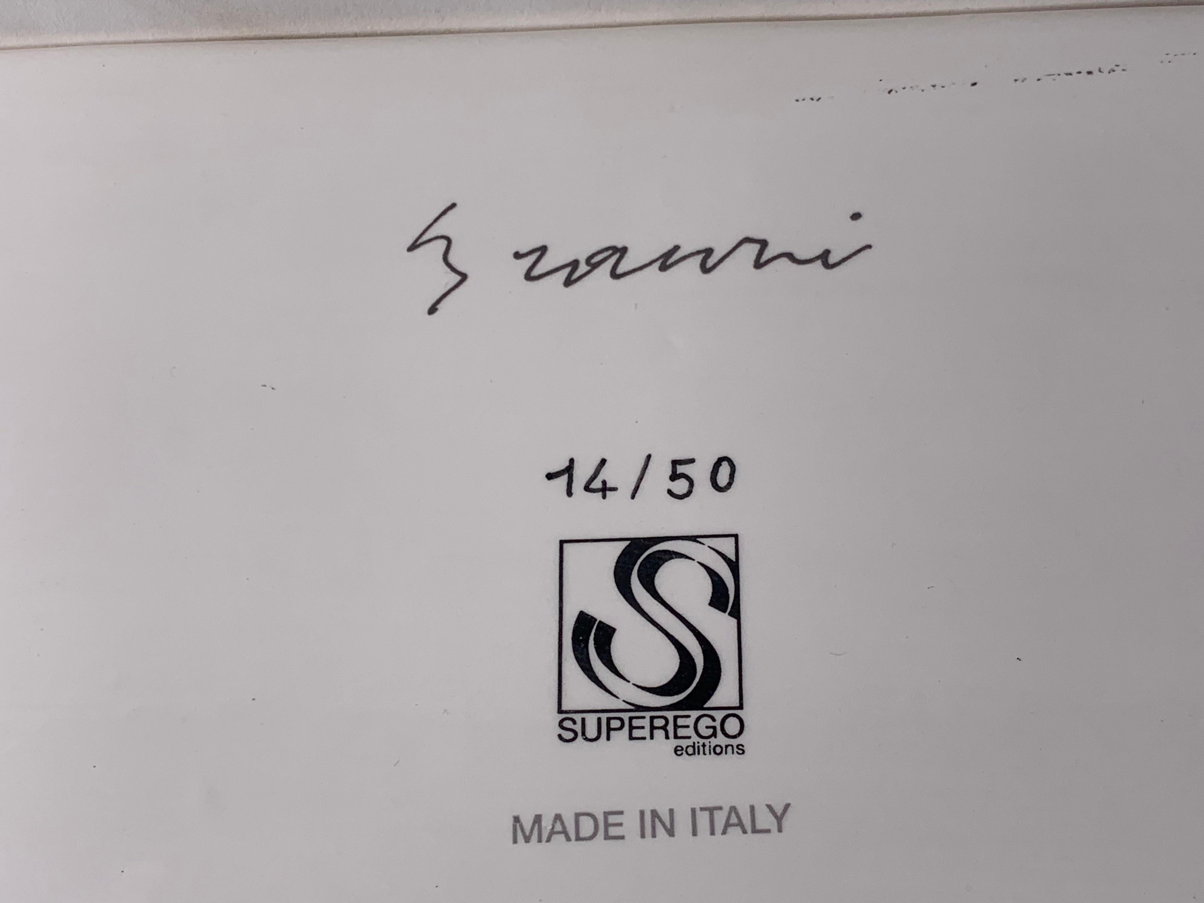Vase en céramique Portali modèle 14 d'Andrea Branzi pour les éditions Superego. en vente 4