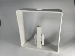 Portali Model 14 Ceramic Vase by Andrea Branzi for Superego Editions.