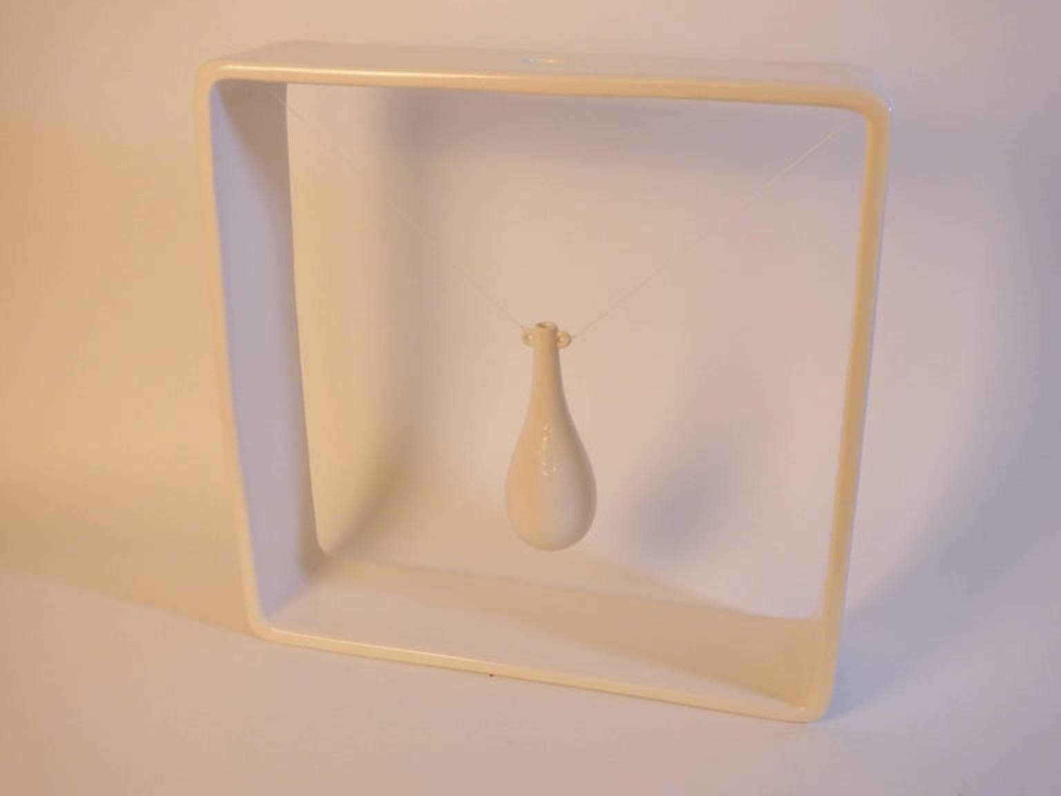 italien Vase en céramique Portali modèle 17 d'Andrea Branzi pour les éditions Superego. en vente